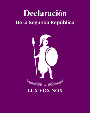 Declaración de la Segunda República