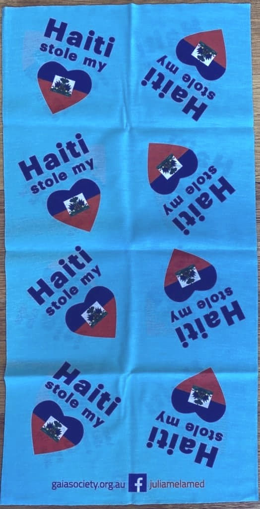 Thumbnail: Haiti Stole My Heart Mask/Bandanas