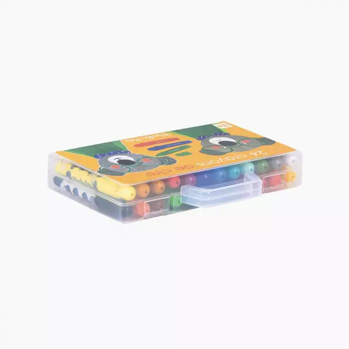 Miniature : Boîte de 24 crayons de cire MOULIN ROTY