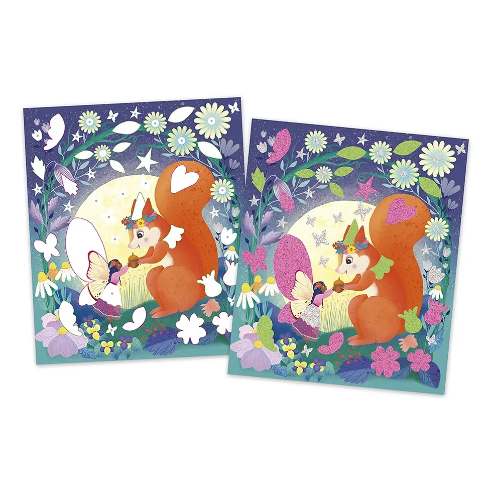 Miniature : Kit Créatif - Stickers et Sable Phospho Magic Fairies