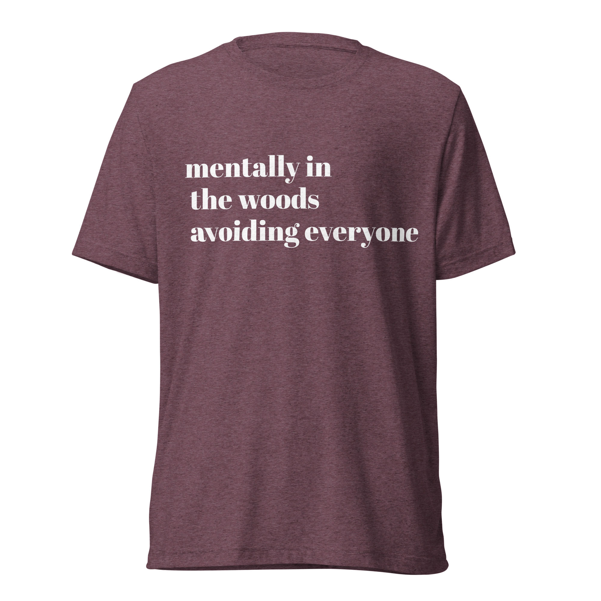 graphic tee for the mentally elsewhere, specifically outside