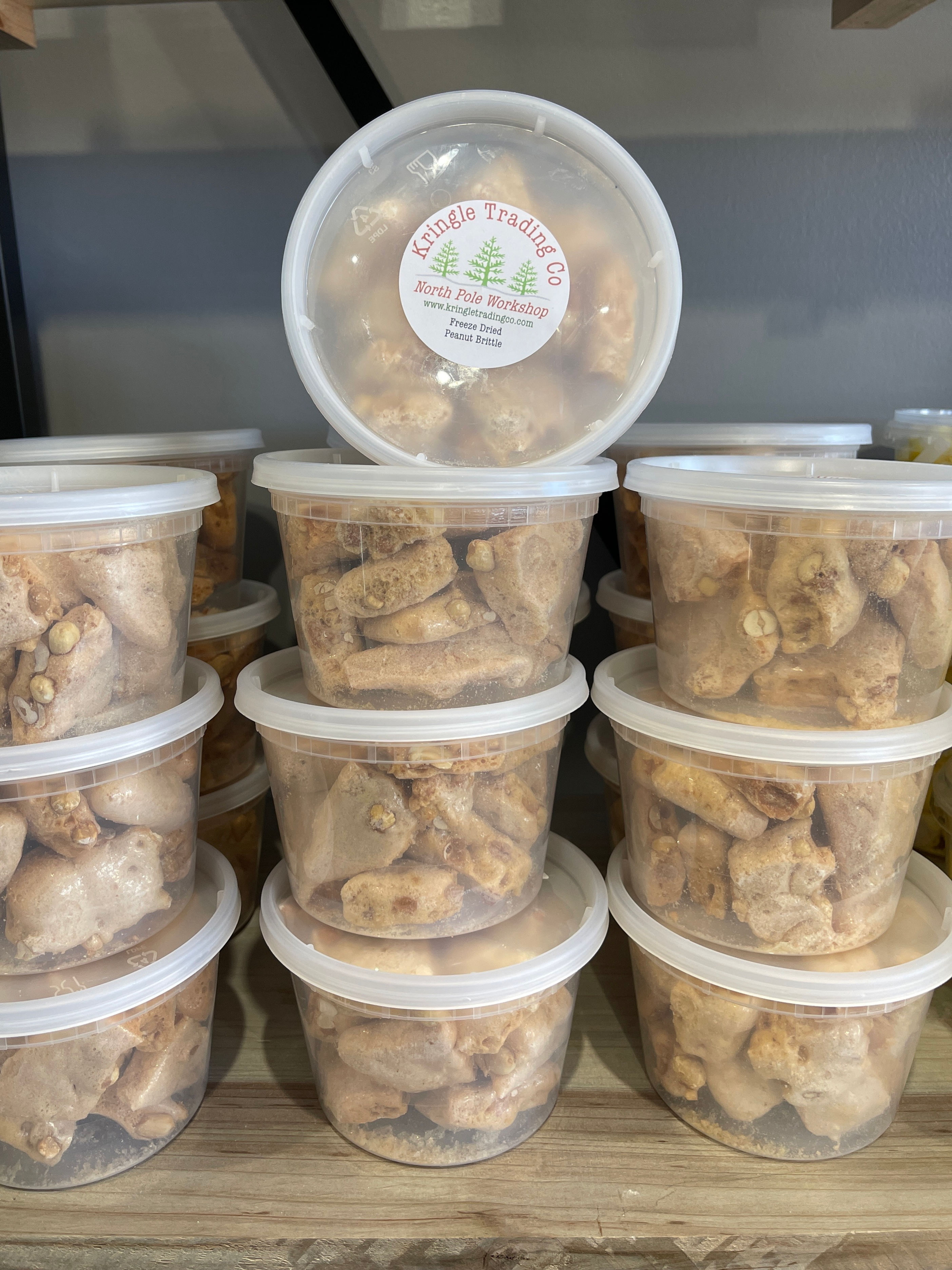 Freeze Dried Peanut Brittle