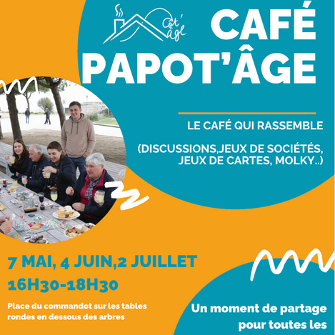 Les Cafés Papot’âge : un rendez-vous convivial pour créer du lien à Saint-Nazaire