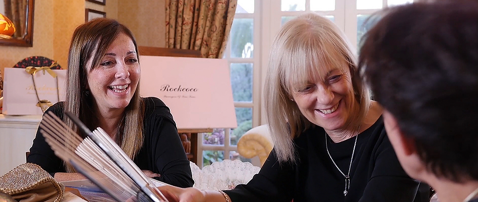 Denise and Janis - Purveyors of fine fans