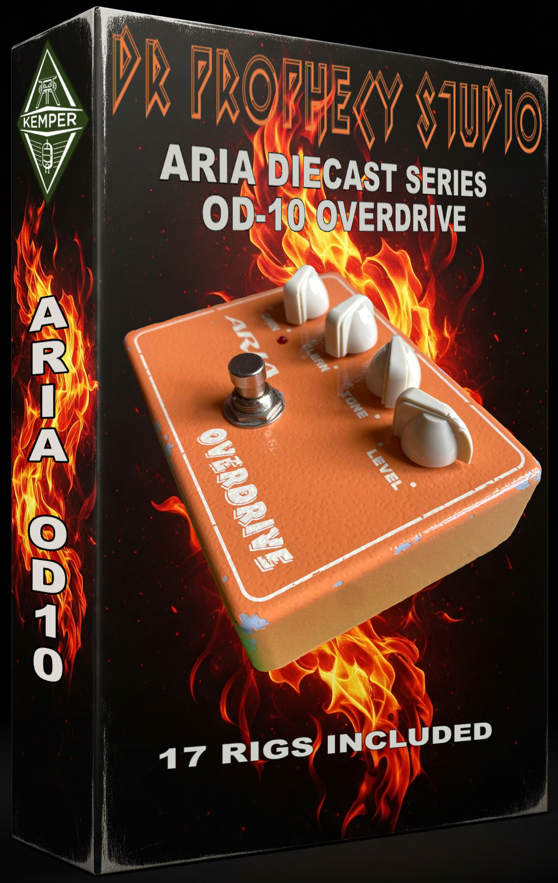 Aria OD-10 Overdrive (Diecast Series) Kemper