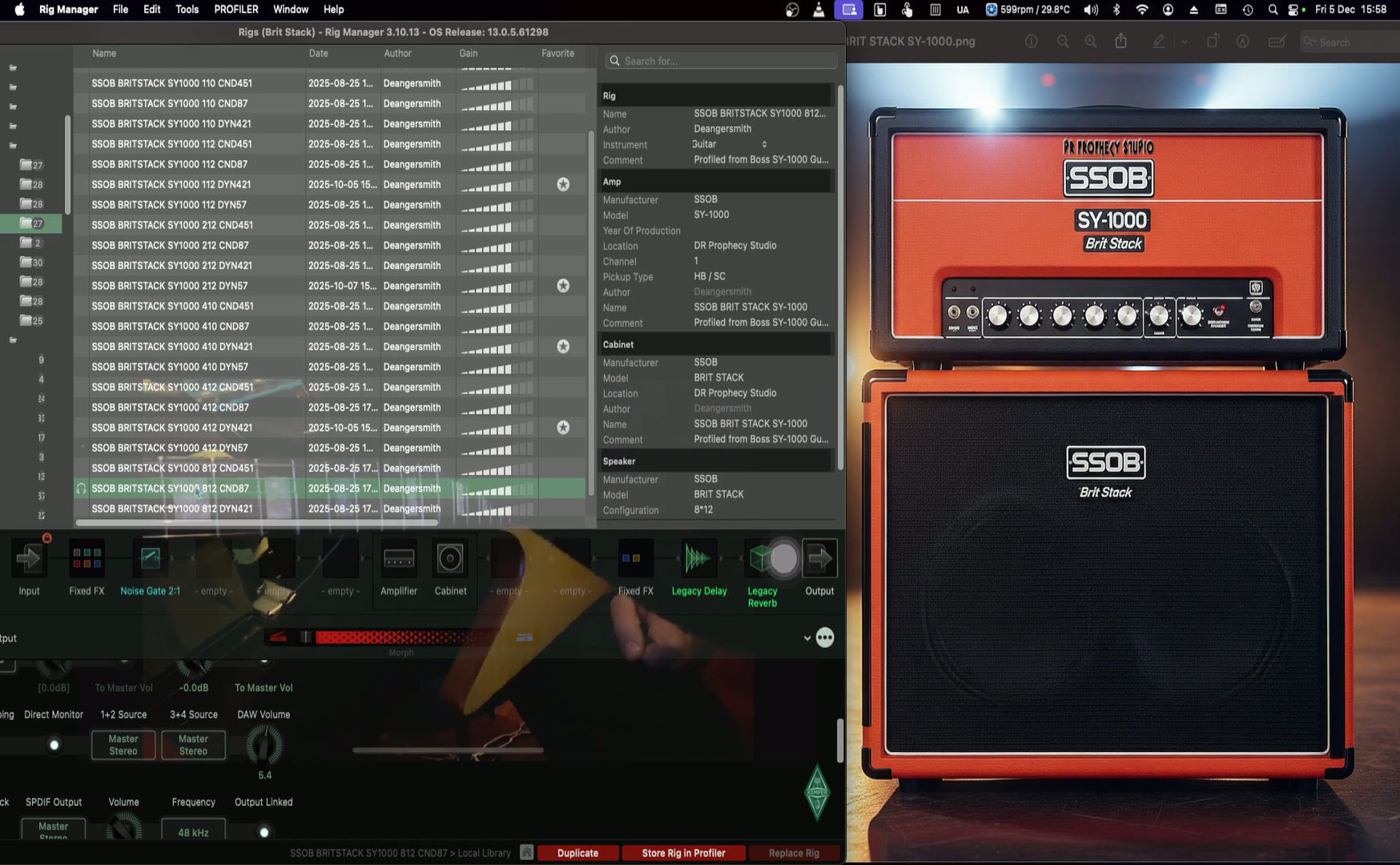 SSOB BRIT STACK SY-1000