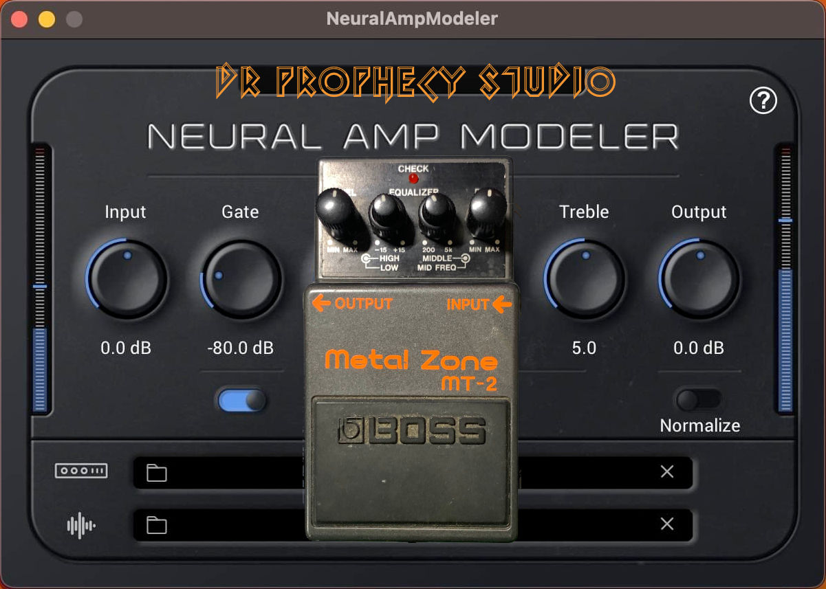 DRPS BOSS MetalZone MT-2 for NAM