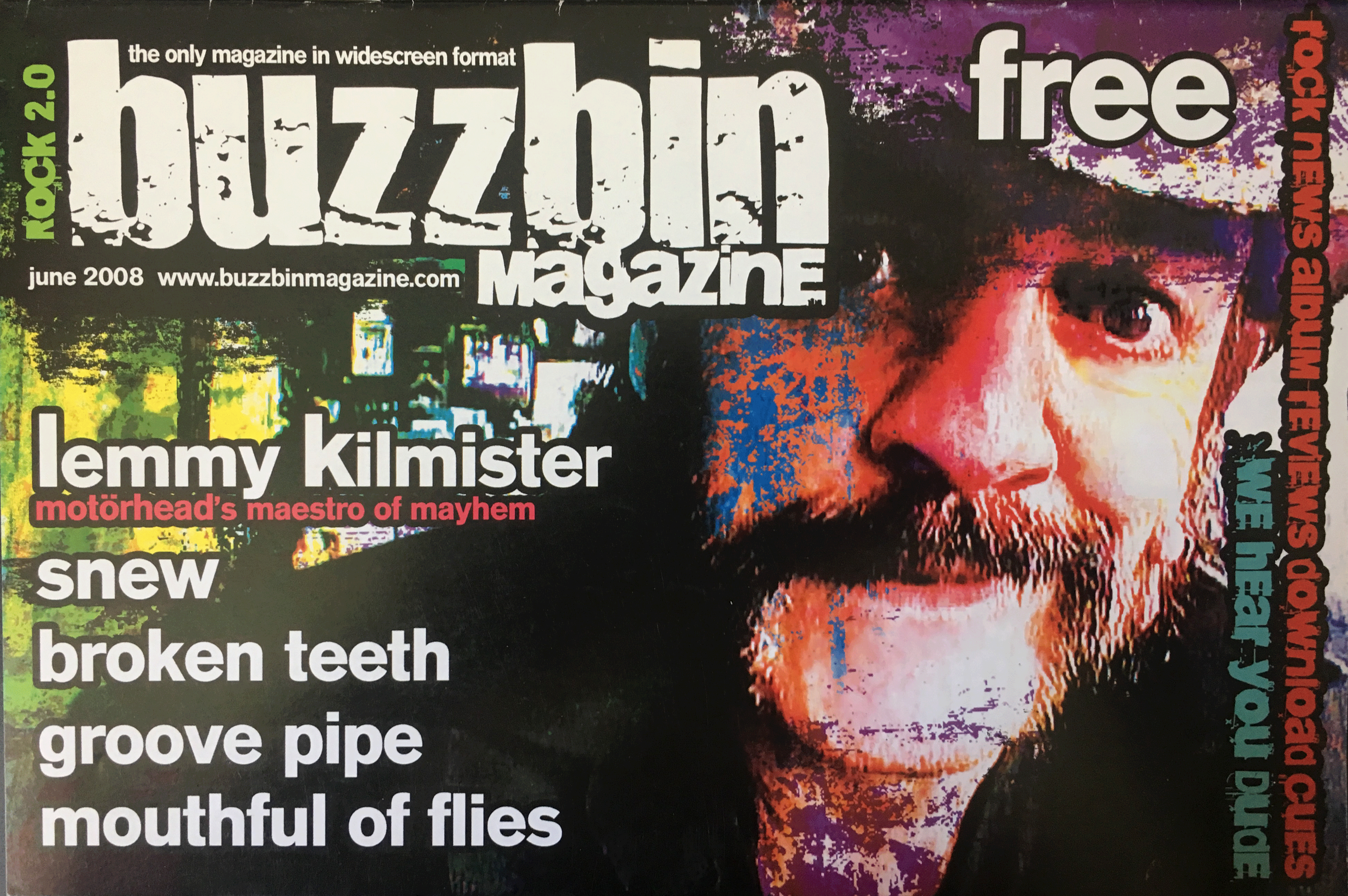 Buzzbin Magazine Cover