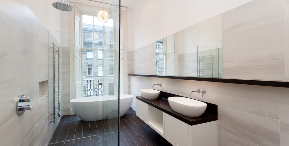 Modern Bathroom Nelson Street, Edinburgh | Capital A Architecture