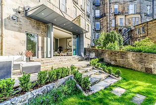 Architectural Expertis ein designing Contemporary zinc clad garden room extension, Great Stuart Street, Edinburgh
