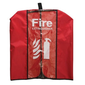 Clear Vinyl Extinguisher Cabinet