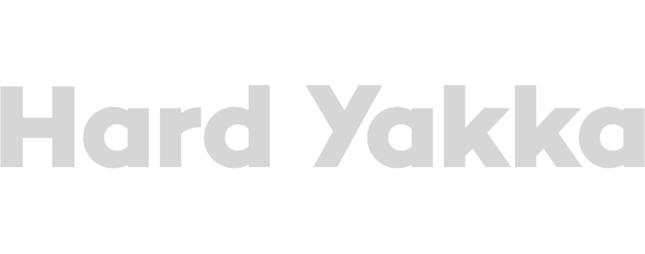 Hard Yakka Logo Grey