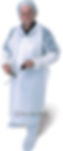 Disposable Plastic Apron White
