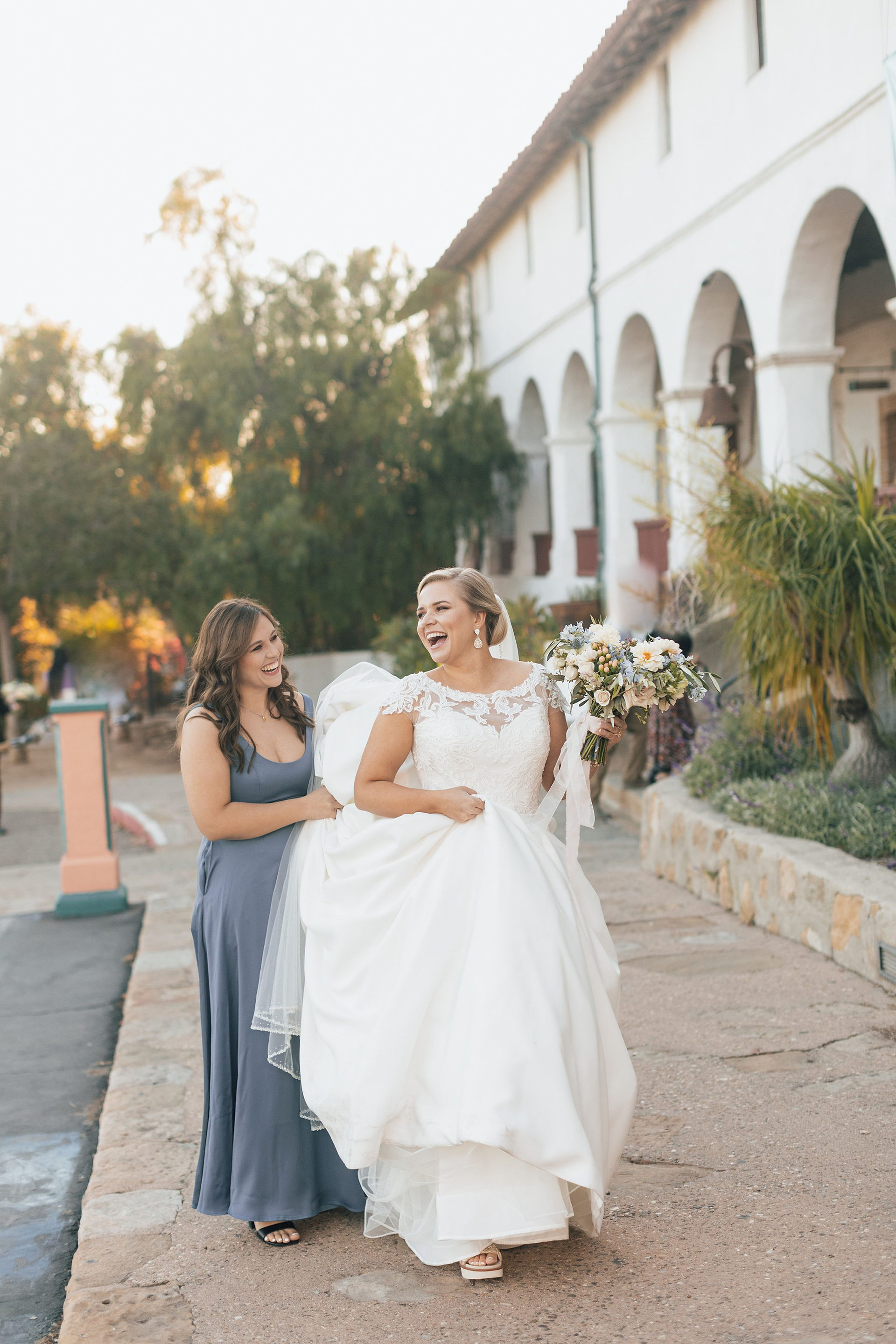 Bride portraits for Villa & Vine Santa Barbara Wedding 