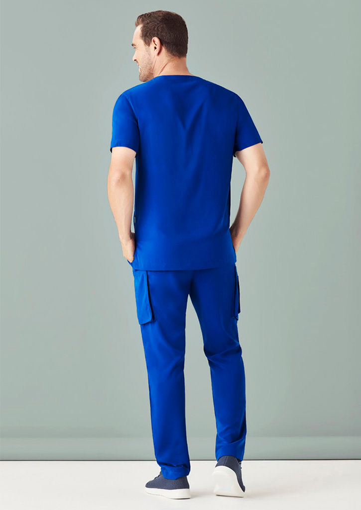 Thumbnail: BizCare CSP946ML Mens Avery Straight Leg Scrub Pant