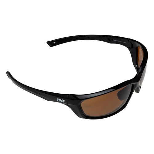 Pro Choice Surge Brown Polarised Safety Glasses
