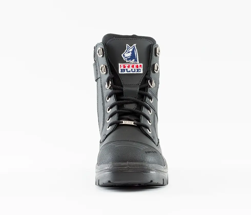 Thumbnail: Steel Blue Southern Cross® Zip Ladies: Scuff Cap Work Boot