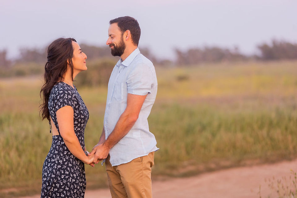 Santa Barbara beach engagement session