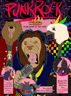 Punk Rock- Faux Magazine Cover
