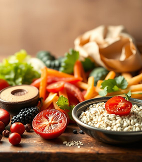 generate an image showing health food.jpg