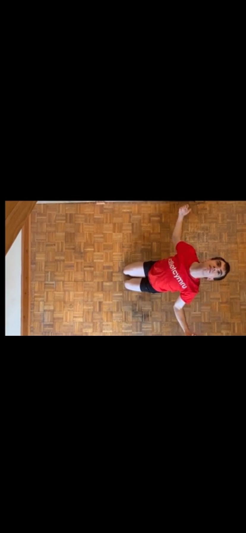 Joe Powell in Untitled for the Ballet Cymru Digital Stage. 2021