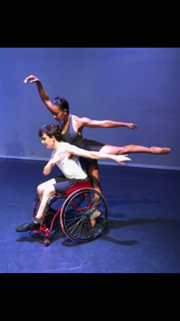 Rehearsing the Giselle Act 2 Pas Deux. 2018