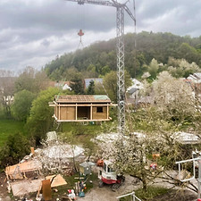 Baukran Pekazett 2510 - zum Verleih bei der Schaffert Holzbau GmbH