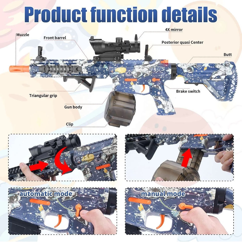 Miniatura: M4A1 De Hidrogel Camuflaje