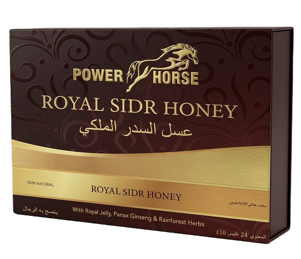 Miel de malasia power horse vigorizante natural royal honey black horse