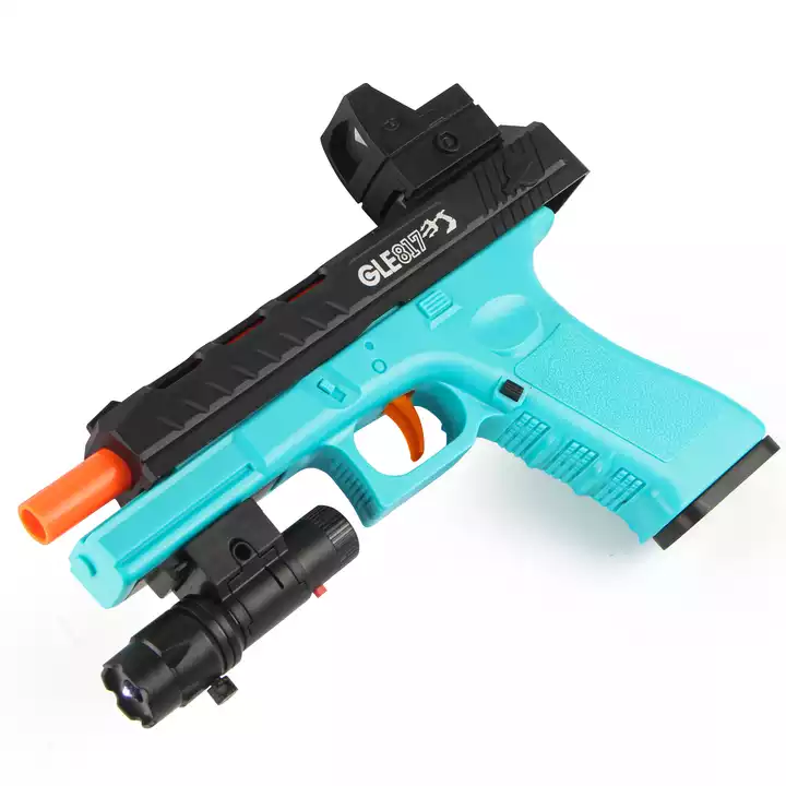 Miniatura: Pistola De Hidrogel Tipo Glock Lámpara + 3 Cargadores