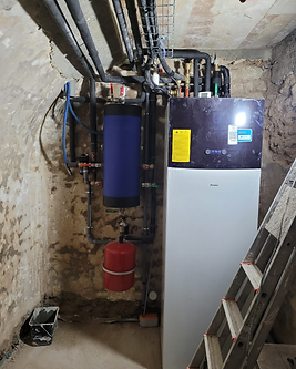 pompe à chaleur air-eau Daikin dans paris 2e