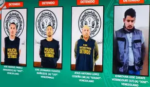 PNP detiene a miembros de la banda Los Gallegos después de que amenazaron con asesinar a mototaxista