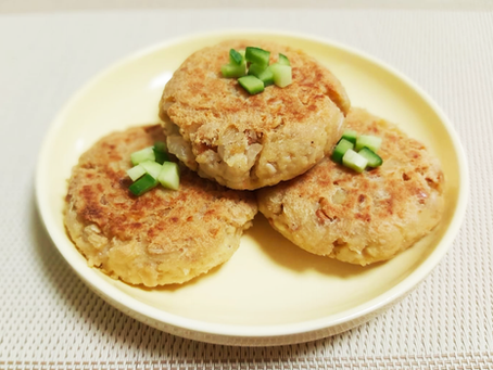 香煎腰果燕麥豆腐餅