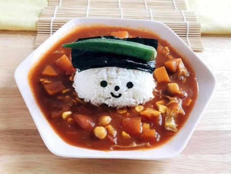 蕃茄粟米粒南瓜椰菜鷹咀豆燴日式咖哩