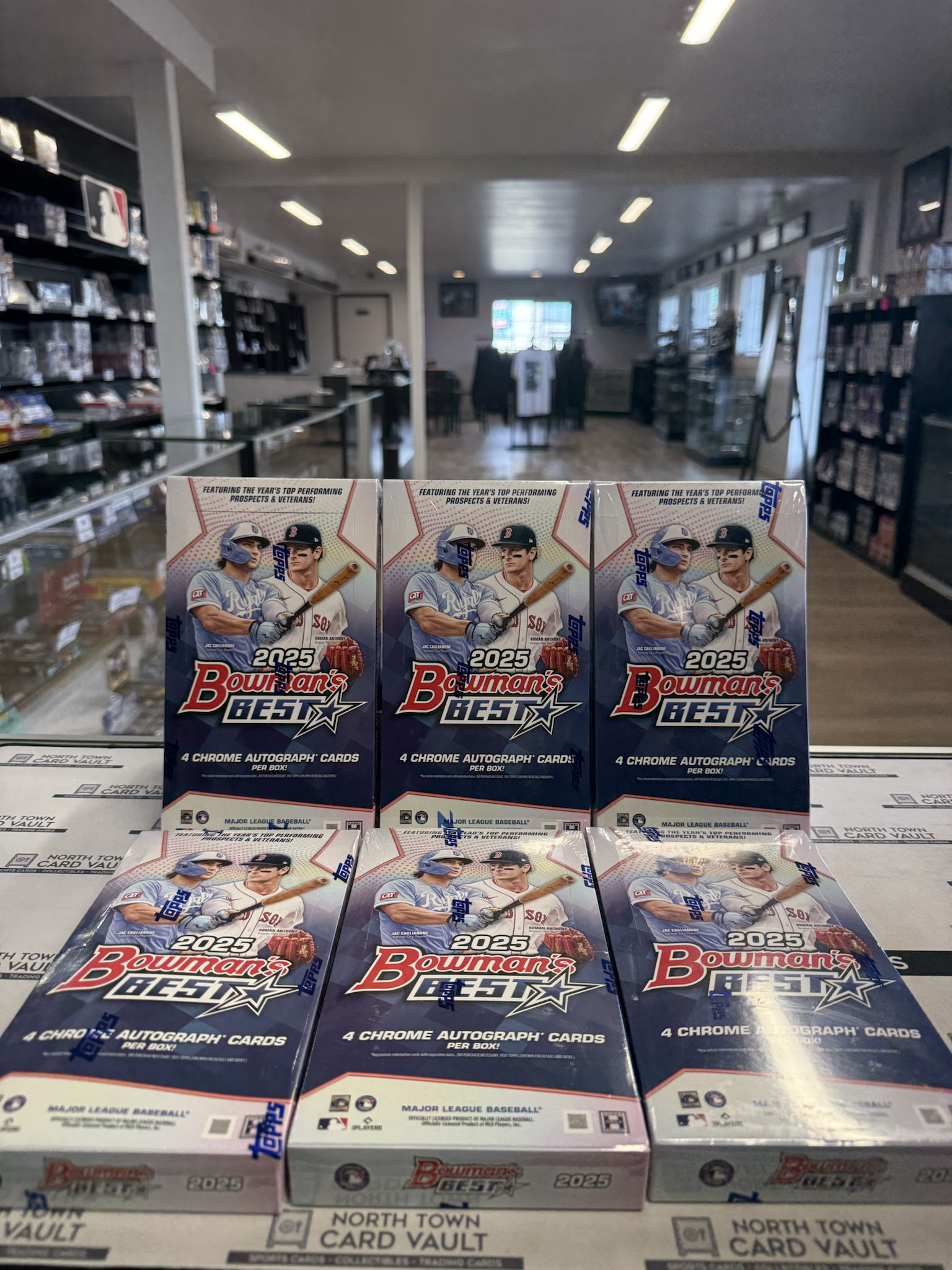 2025 MLB Bowman Best Hobby Box (4 Autos) - Preorder