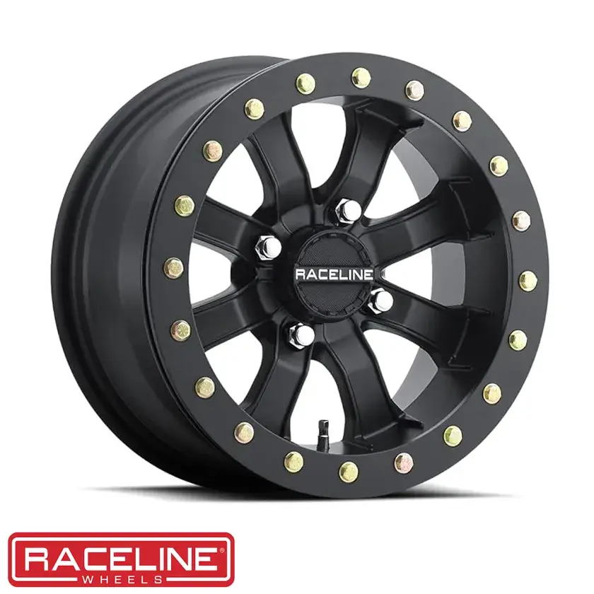 RACELINE WHEELS A71B MAMBA UTV/ATV WHEEL BLACK 14X10" 4X156", 0 MM OFFSET/(5.5"B