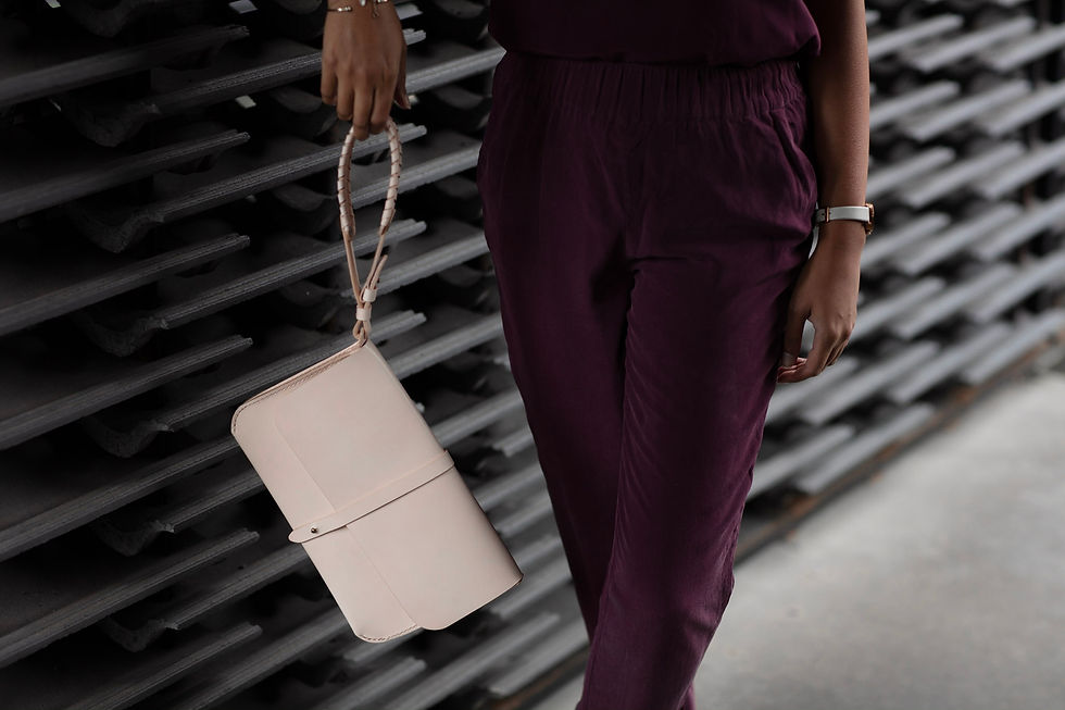 Thumbnail: Clutch bag with wrist strap