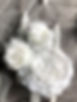 Textured fabic flowers