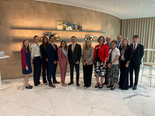 Driving Dickinson County CEO Natalie Muruato represents Dickinson County, Kansas, during a Kansas Department of Commerce trade mission to Zurich, Switzerland.