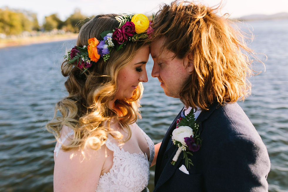 Tara Merillo Life Celebrant Alternative Unique Elopement Wedding at Long Jetty Central Coast NSW