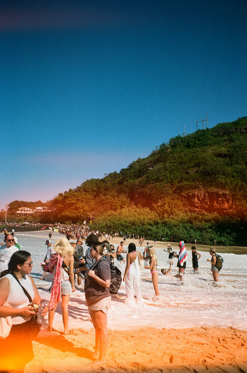Carnage at Waimea Bay