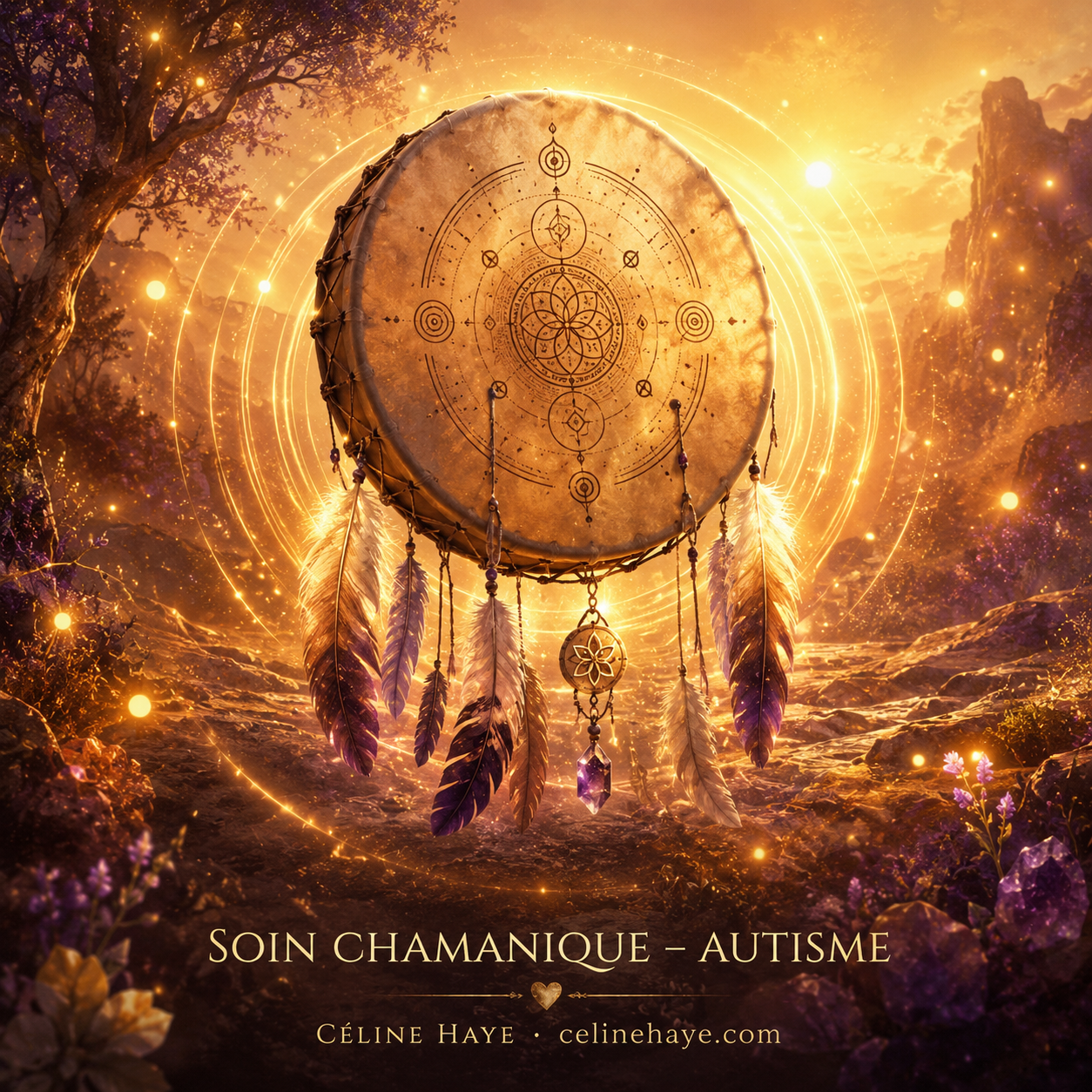 Soin chamanique au tambour - Autisme