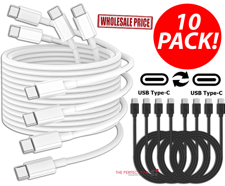 Thumbnail: 10 PACK For Samsung USB-C to USB-C Fast Charge Cable Charging Cord Type Charger