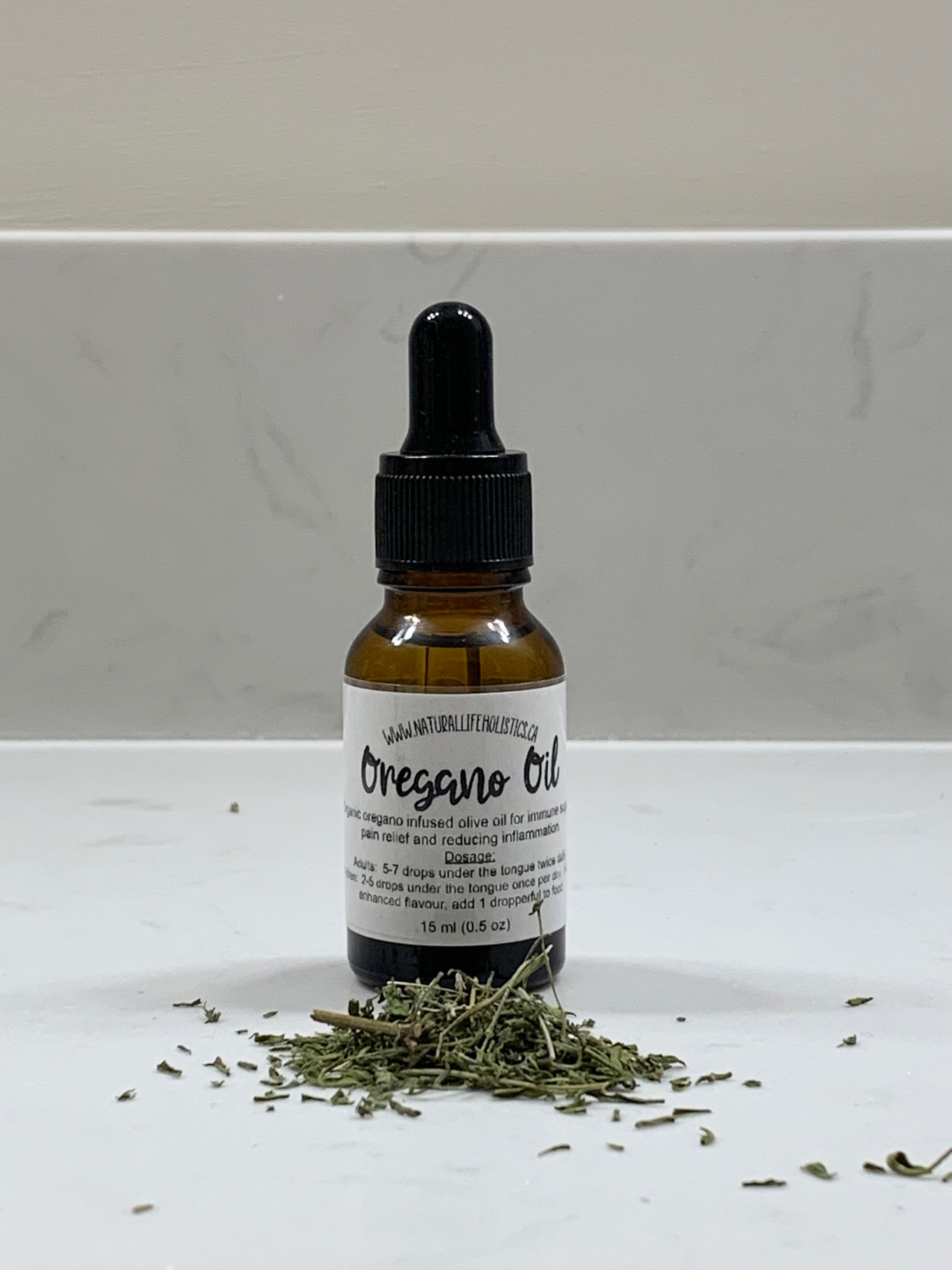 Oregano Infused Olive Oil