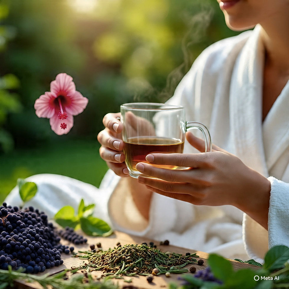 What is a herbal tea?