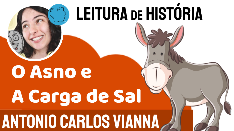 o asno e a carga de sal fábula