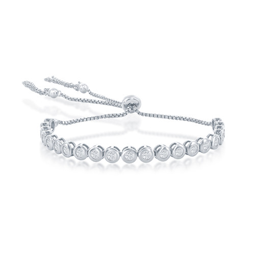 アクセサリー CZ diamond nail bracelet 14K Nail Bangle And Ring Cz Stones Yellow Gold – Alex