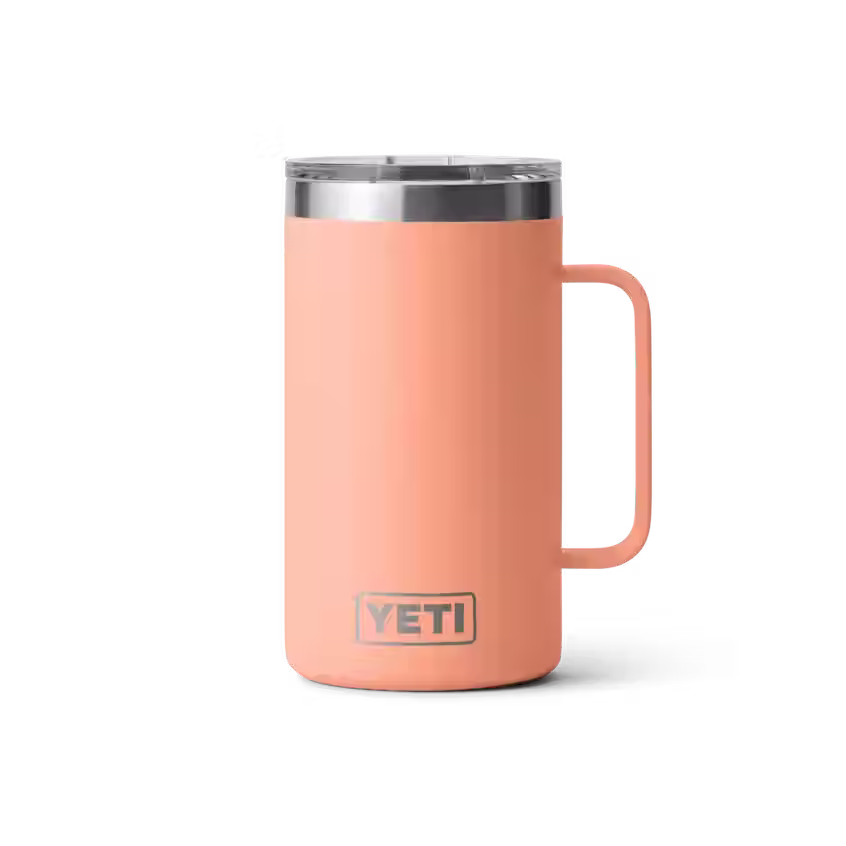YETI Rambler 24 oz Mug MS lowcountry peach