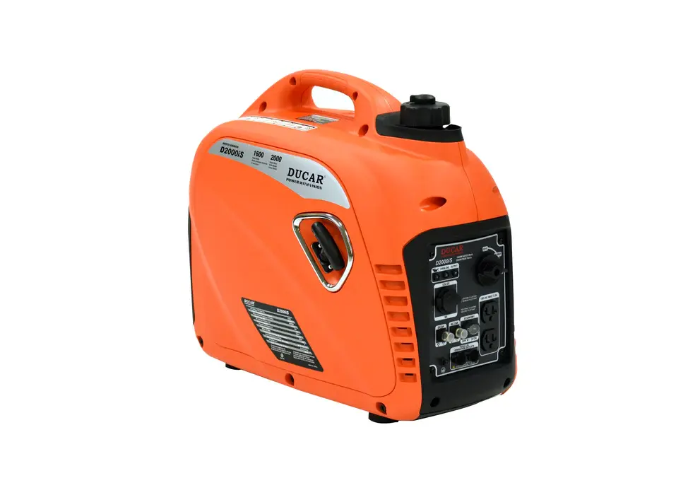 Ducar 2000W Inverter Generator - Gasoline from side