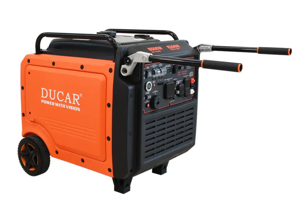Ducar 8500W Inverter Generator - Remote Starter from side